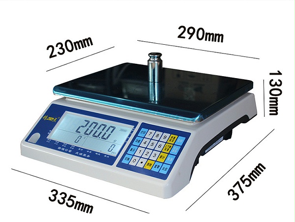 高精度计数工业电子台秤