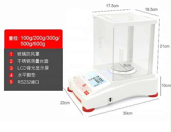 红色电子天平_10